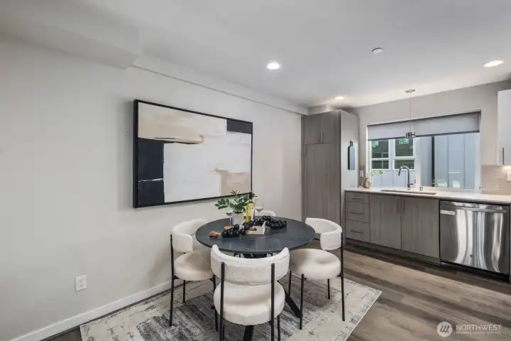 The perfect dining area.