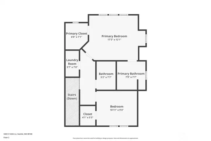 Upper Level Floorplan