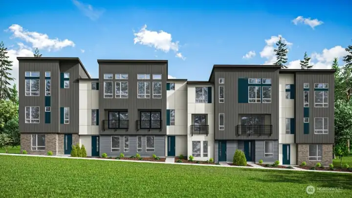 Exterior rendering of Building 17.