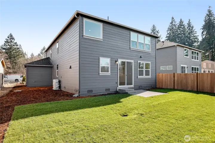 All Presley Hills homes have an electric heat pump that provides A/C on those hot summer days!  Picture for representational purposes only, colors and features may vary.