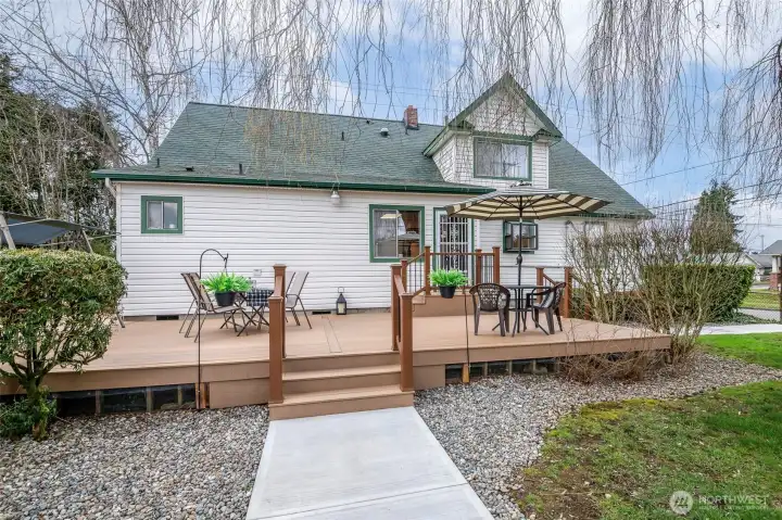 Unload your haul with ease from garage to back door/kitchen