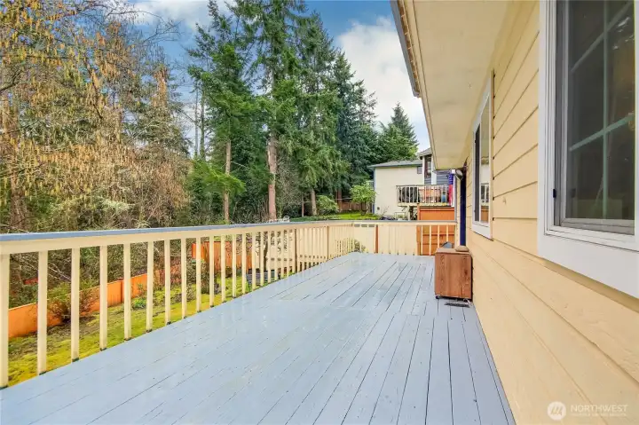 Large deck