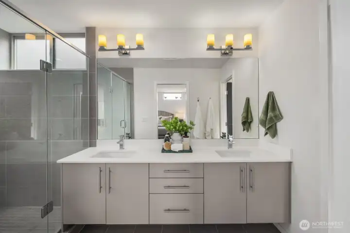 Primary spa bathroom