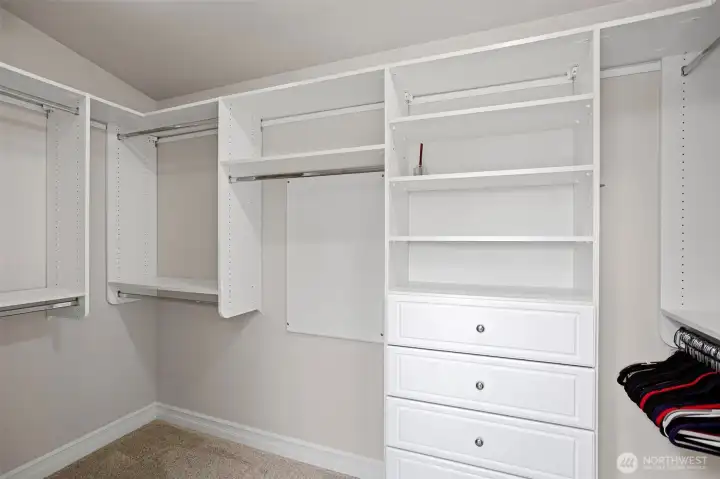 Primary bedroom closet