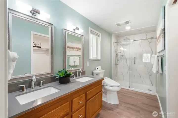 primary bathroom