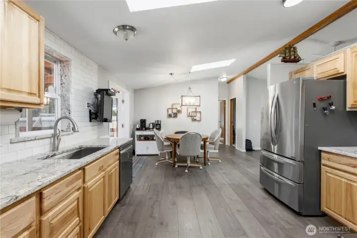 Main House Kitchen Dining Room