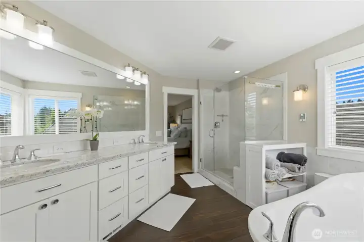 Generous storage and thoughtful design continue throughout the home.