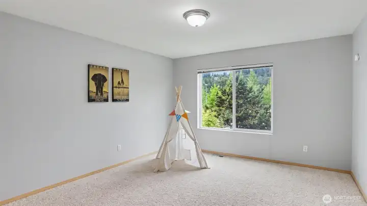 Enjoy a spacious, light filled bonus room.