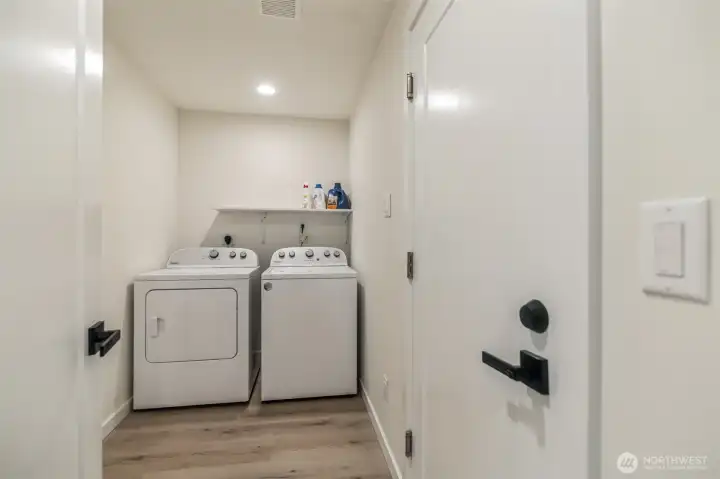 Utility Room off of attached garage Utility Room off of attached garage
