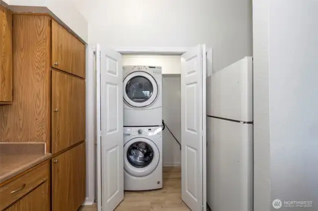 Laundry & Water Heater Closet