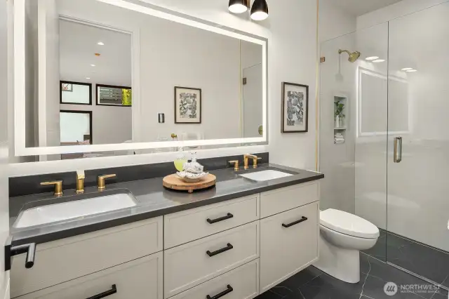 Bathroom at the guest house