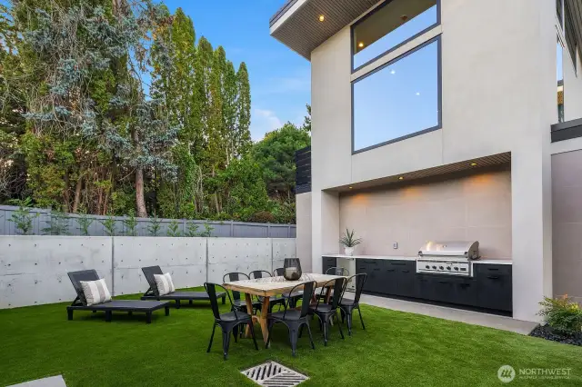 Patio for the guest house.