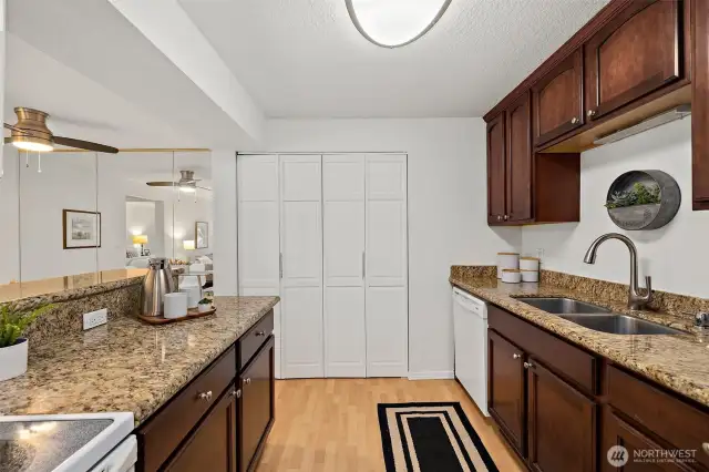Updated kitchen with newer fixtures