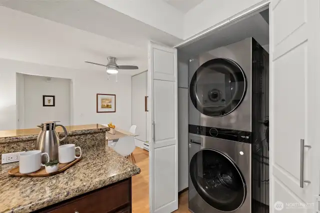 Newer LG washer and dryer included