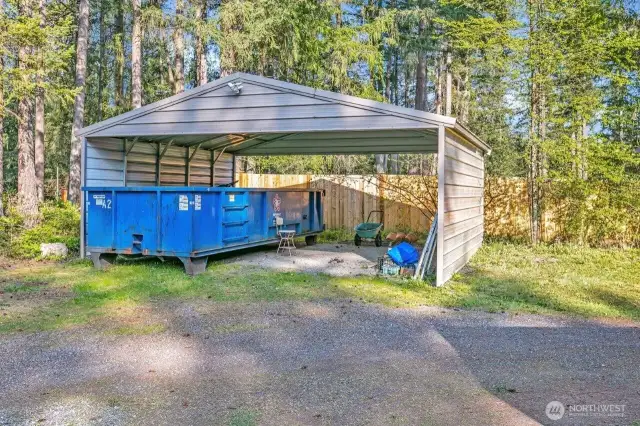 Extra covered parking