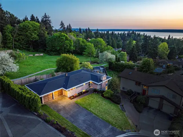 Incredible location, views, park, spacious lot....perfection