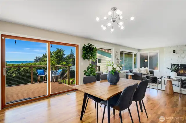 Indoor/outdoor living flows seamlessly.
