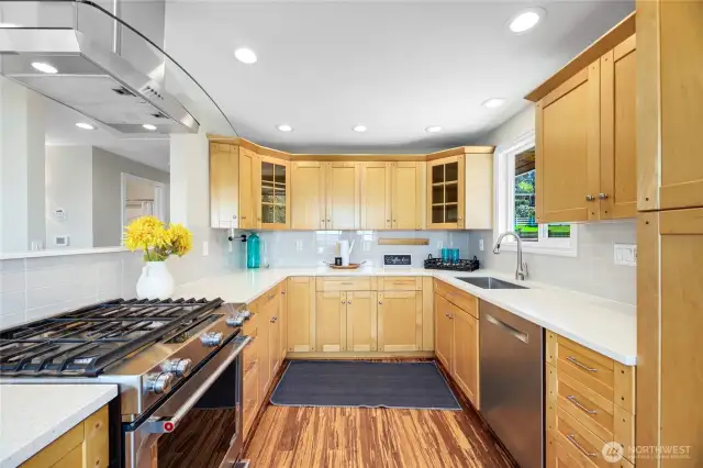 Chefs kitchen.