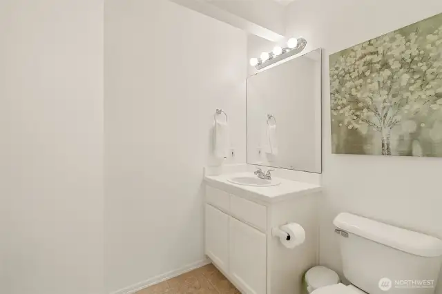 Powder Bath on Main Level