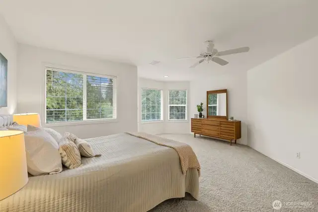 Generous Primary Bedroom