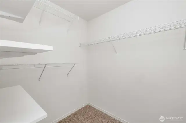 Primary Walk In Closet