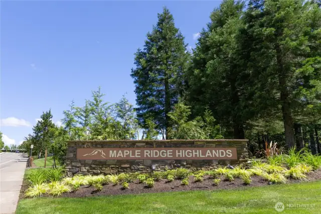 Maple Ridge Highlands