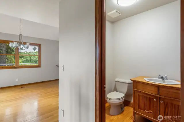 Half bath main level