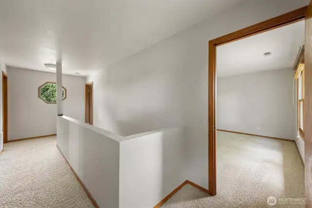 Upstairs landing.....