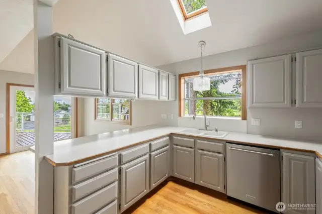 Spacious lsland...