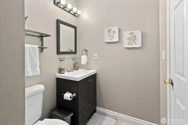 Lower Level Guest 3/4 Bathroom.