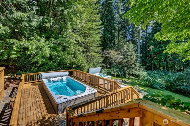 A lap pool, so you can knock out some distance swims.