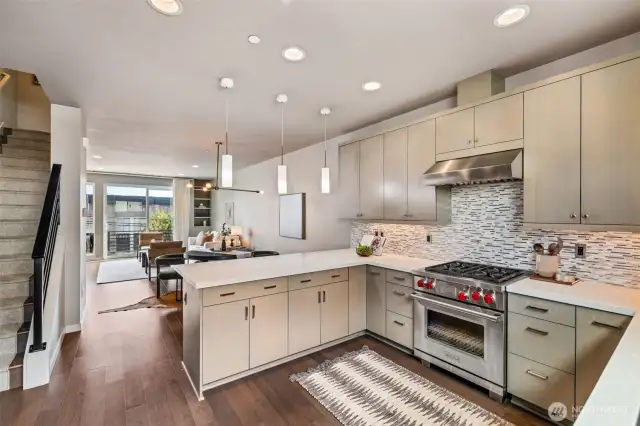 Open feel makes the space feel much larger