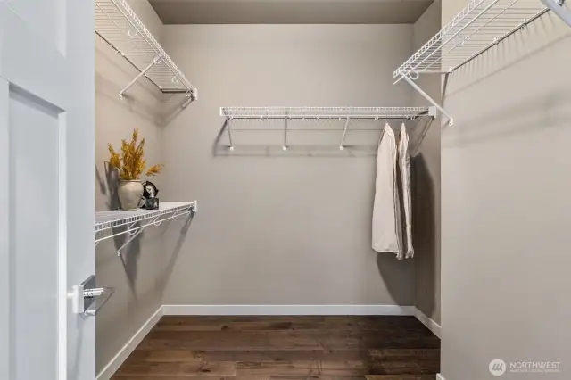 Large walk-in closet
