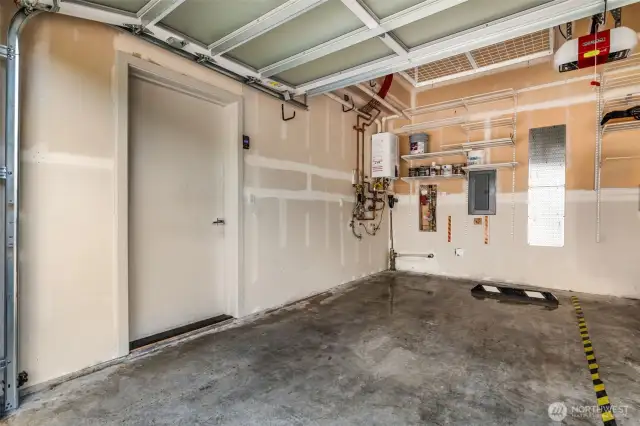 Shared 2-car garage.