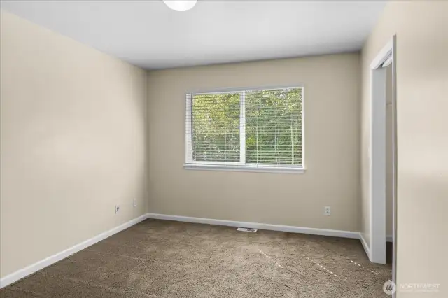 Fourth bedroom with walk-in-closet!