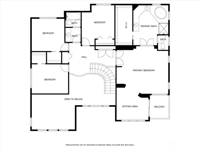 Second floor plan