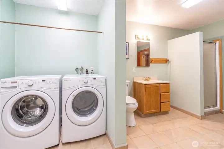 Laundry/Bathroom.