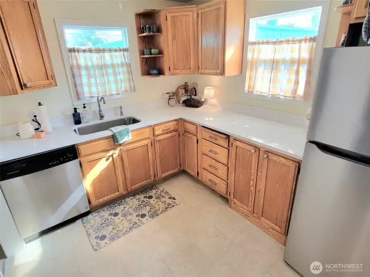 updated kitchen