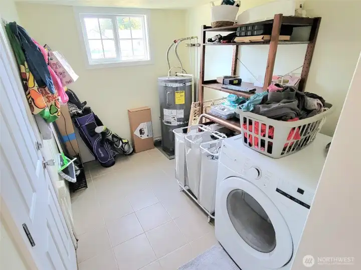 over sized utility room