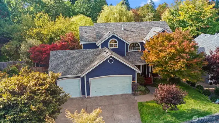 Home features a 3 car garage (one bay being utilized as a hobby room with 2-220V) with new exterior paint.