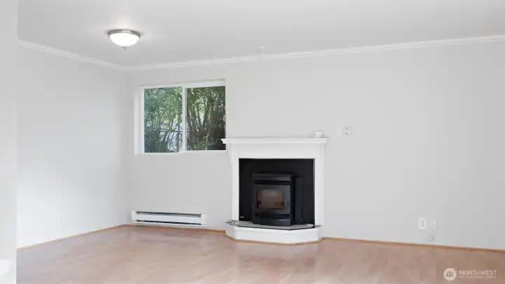 Fireplace for cozy winter nights