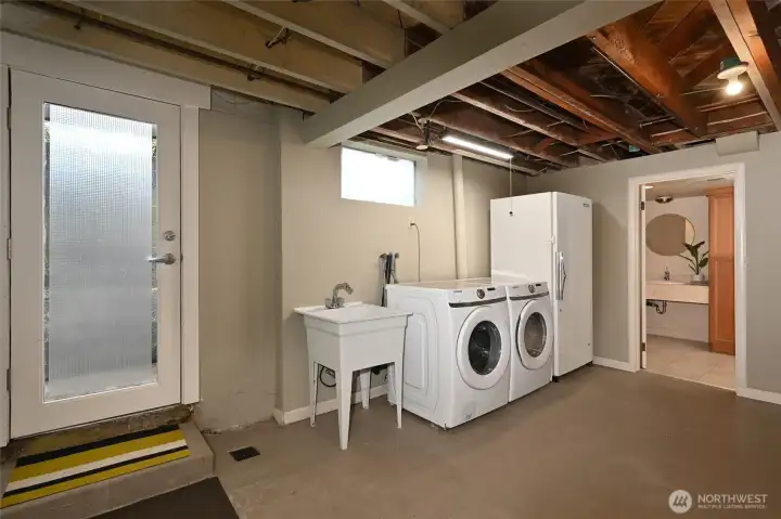 This is the private back door entrance.