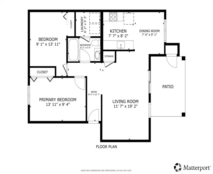 Unit B Floorplan