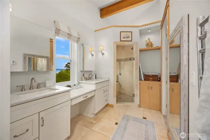 Primary bedroom attached bath