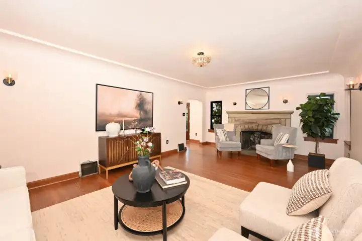 Spacious Living Room