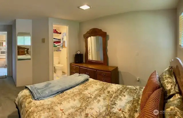 Bedroom 1 with attached bathroom