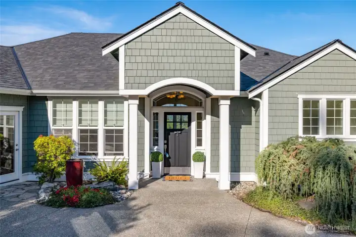 The views begin the minute you walk in the front door.