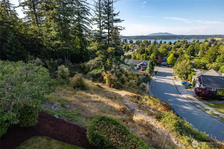 The trails to access the community forest lands is just off your backyard.