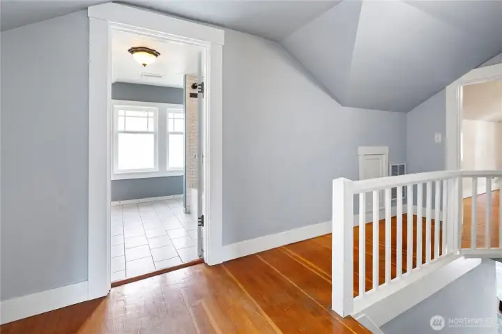 Upstairs landing