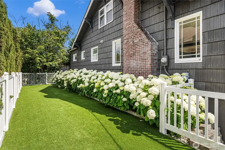 Beautifully landscaped
